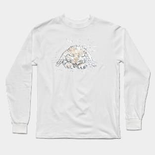 Sleeping bunny rabbit Long Sleeve T-Shirt